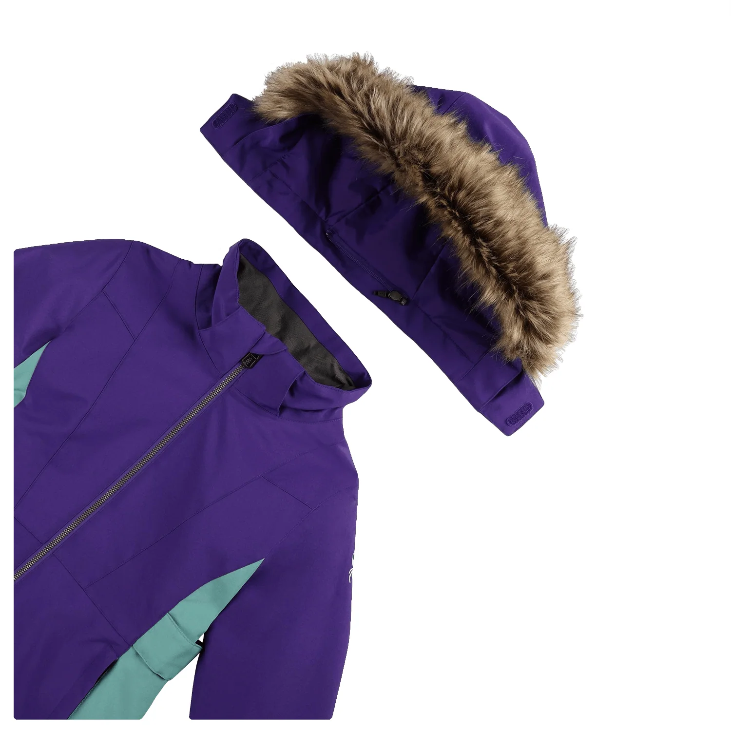Spyder Kids Lola Jacket 2025 Purple Flash - Image 3