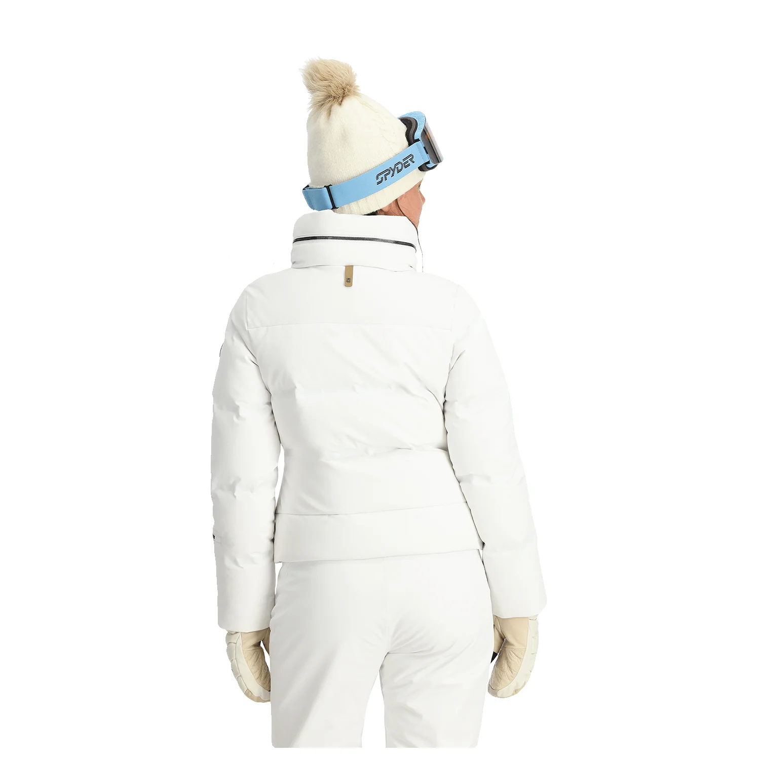 Spyder Women's Falline Down Jacket 2025 White - Image 2