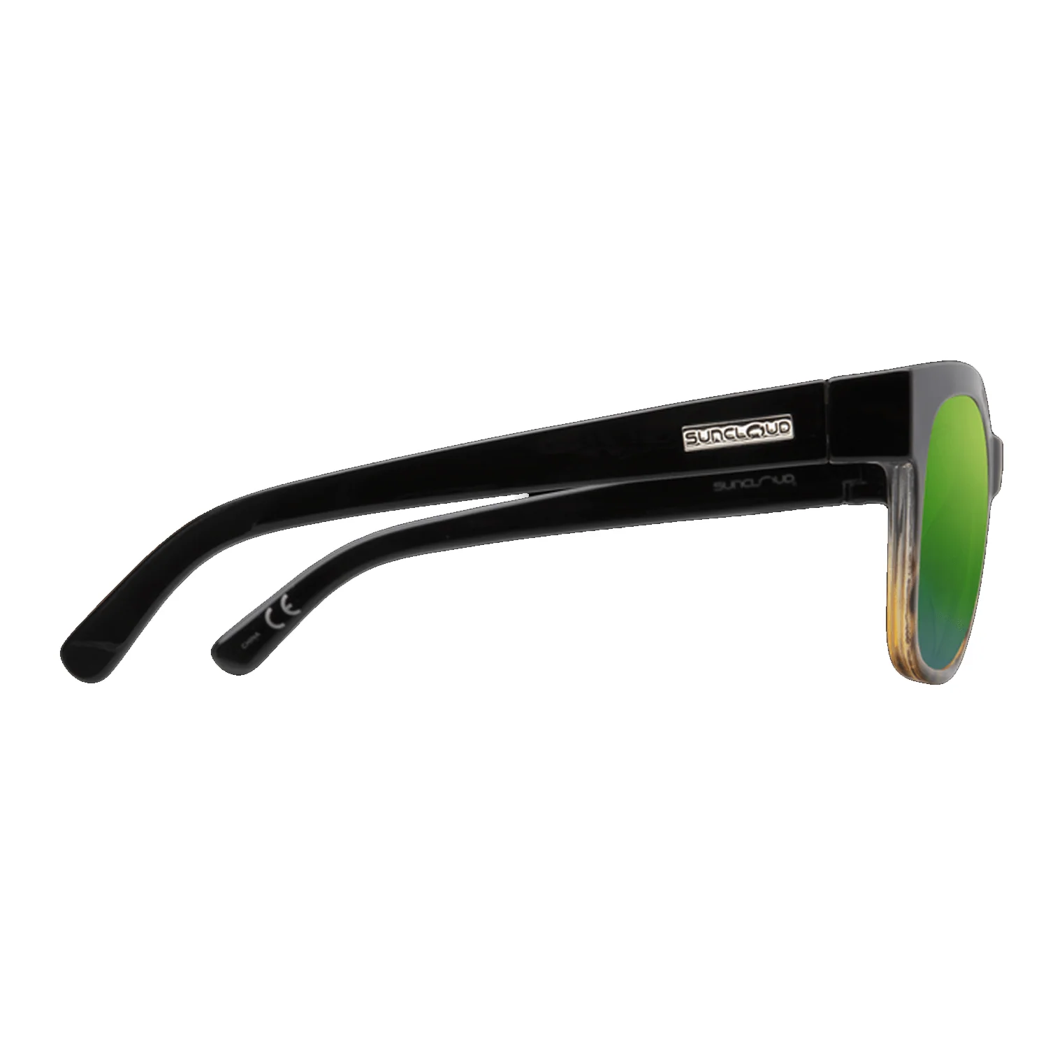 Suncloud Affect Sunglasses Havana Gradient/Polar Green Mirror - Image 3