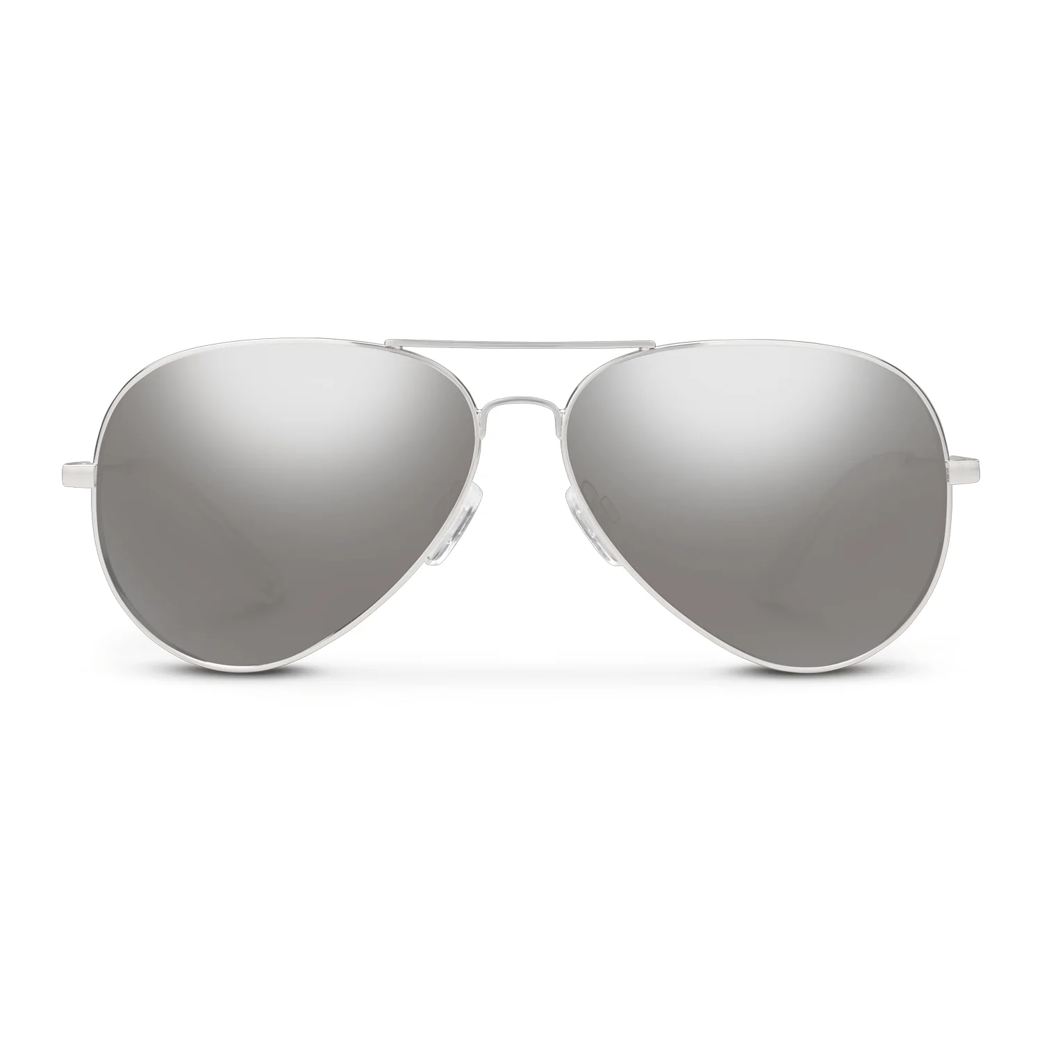 Suncloud Hard Deck Sunglasses Silver/Polarized Silver Mirror - Image 2
