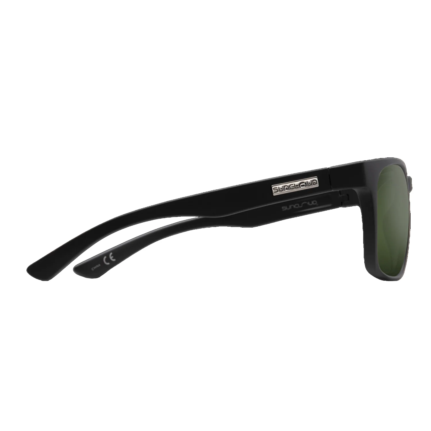 Suncloud Hundo Sunglasses Matte Black/Polar Gray Green - Image 3