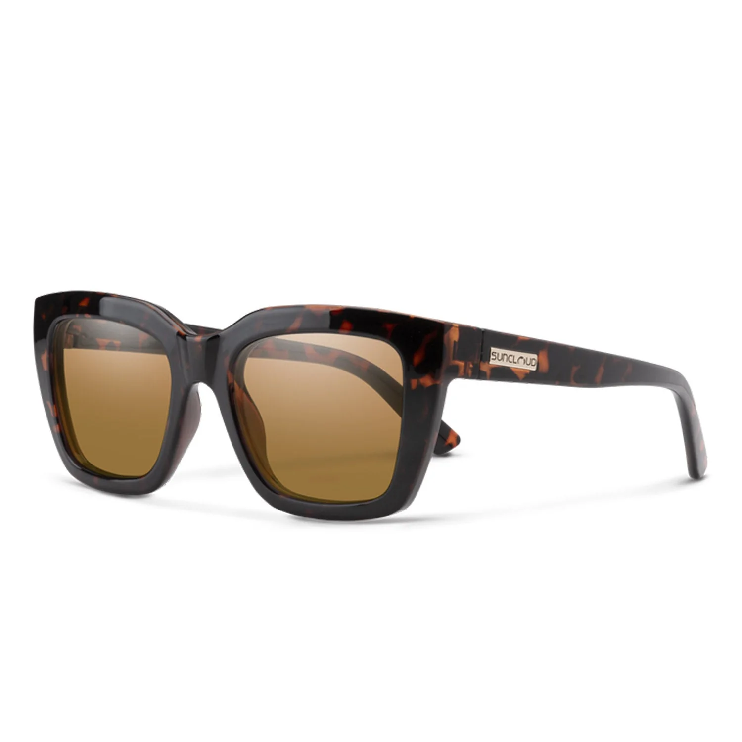 Suncloud Marion Sunglasses Tortoise/Polarized Brown