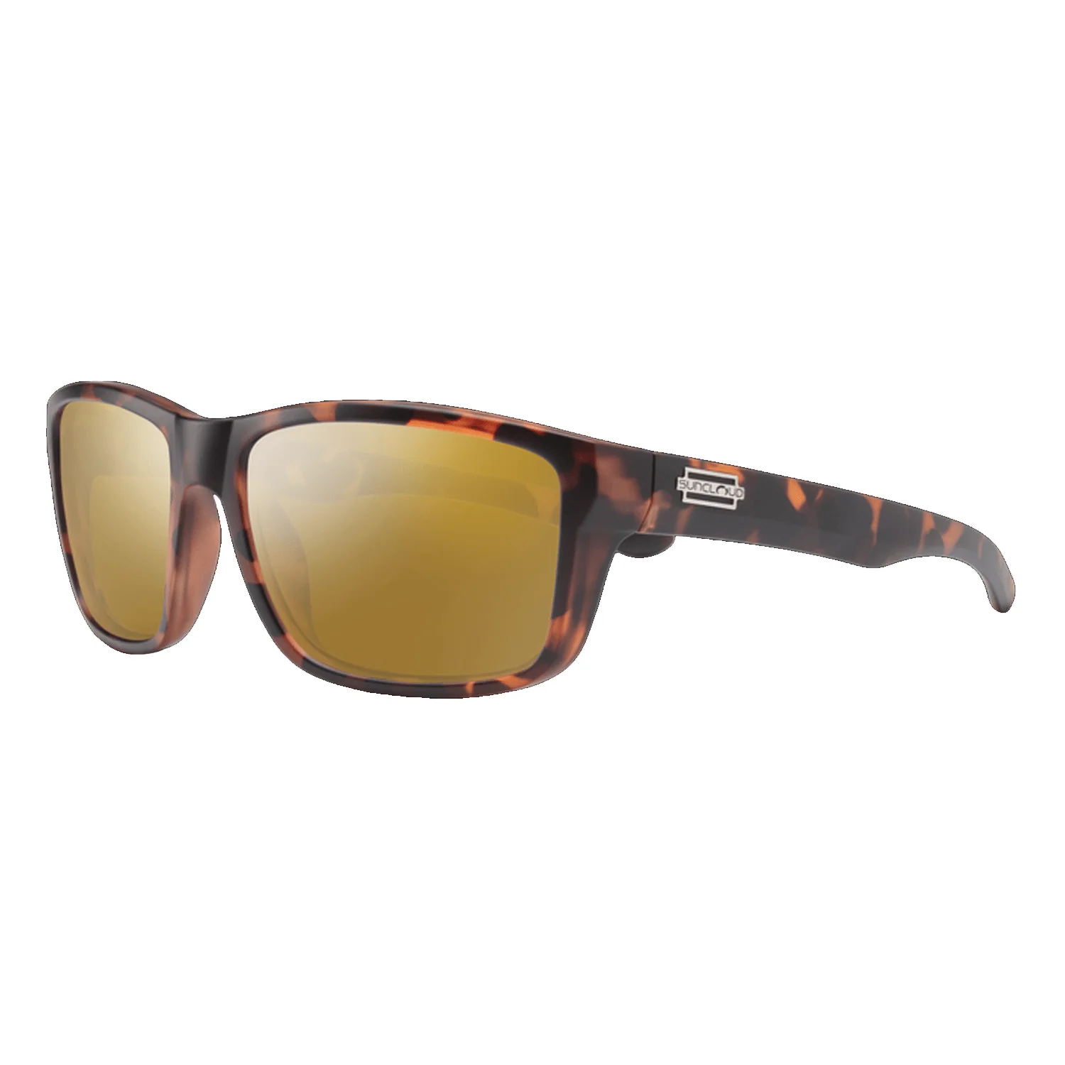 Suncloud Mayor Sunglasses Matte Tortoise/Polar Sienna Mirror