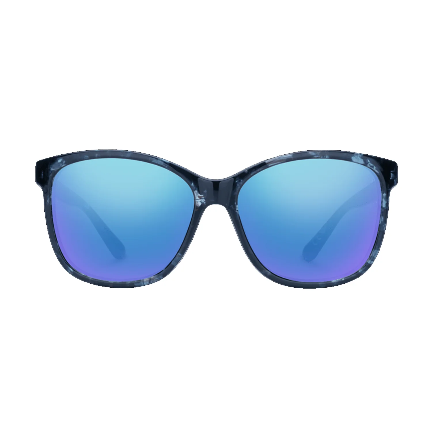 Suncloud Sashay Sunglasses Blue Tortoise/Polar Blue Mirror - Image 2