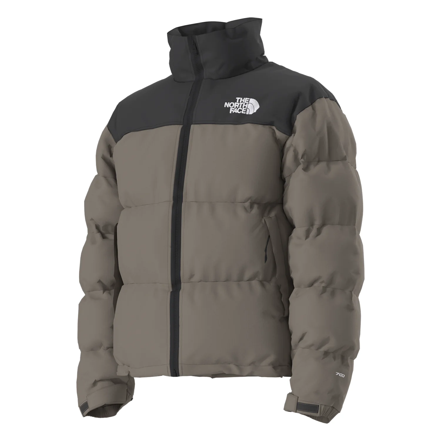 The North Face Men's 1996 Retro Nuptse Jacket 2026 Mocha Brown/TNF Black - Image 3