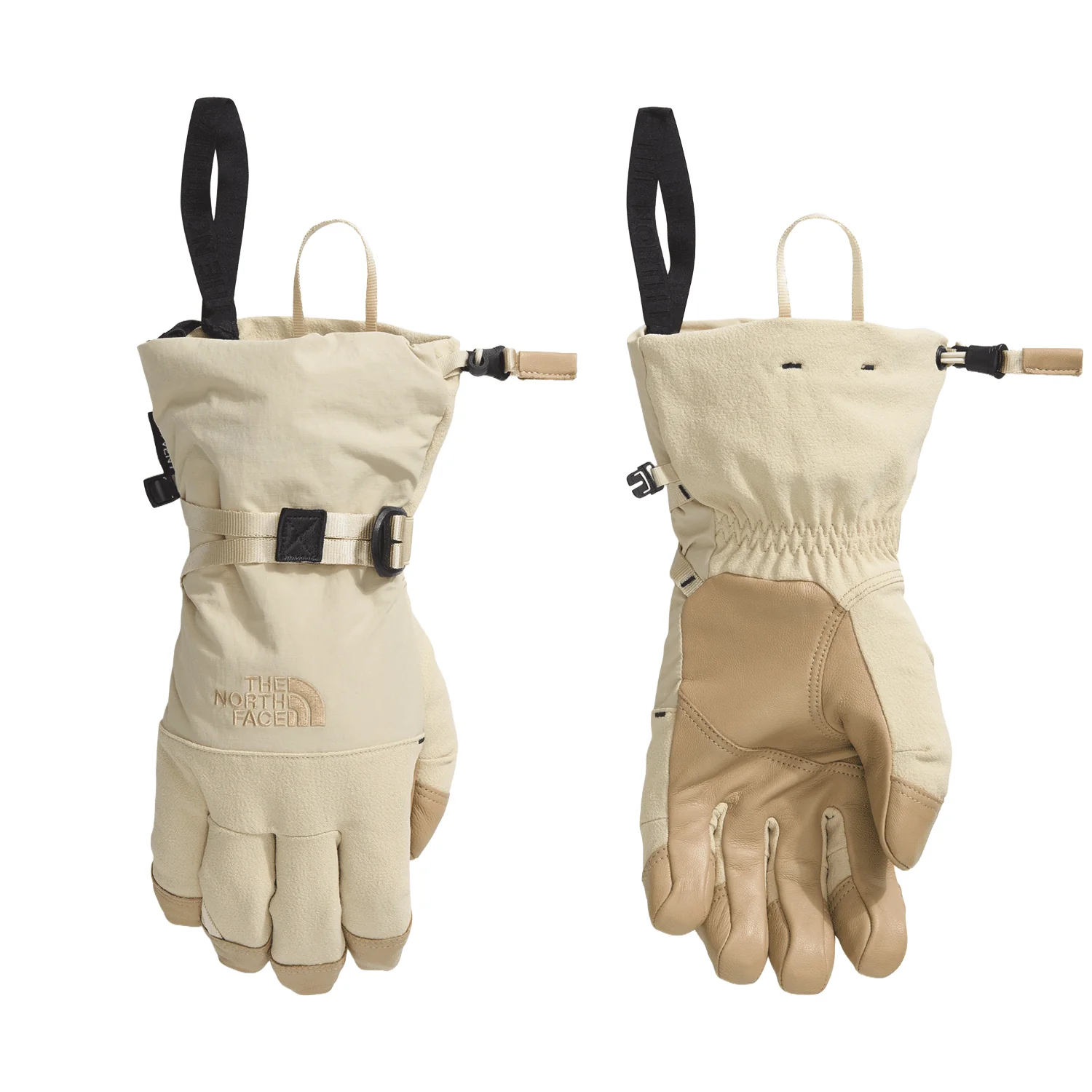 The North Face Montana Leather WP Glove Gravel/Gravel Heather