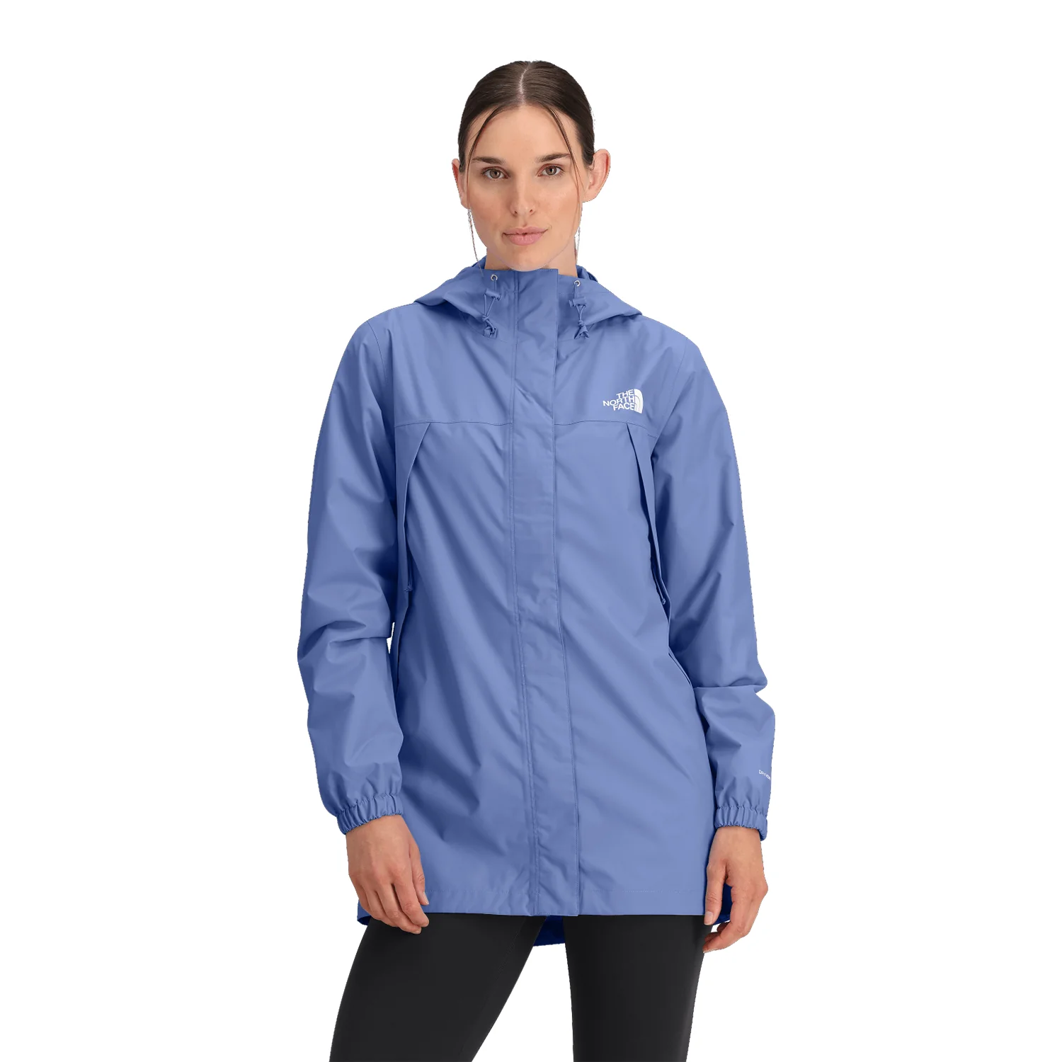 The North Face Women's Antora Rain Parka Jacket Virtual Blue