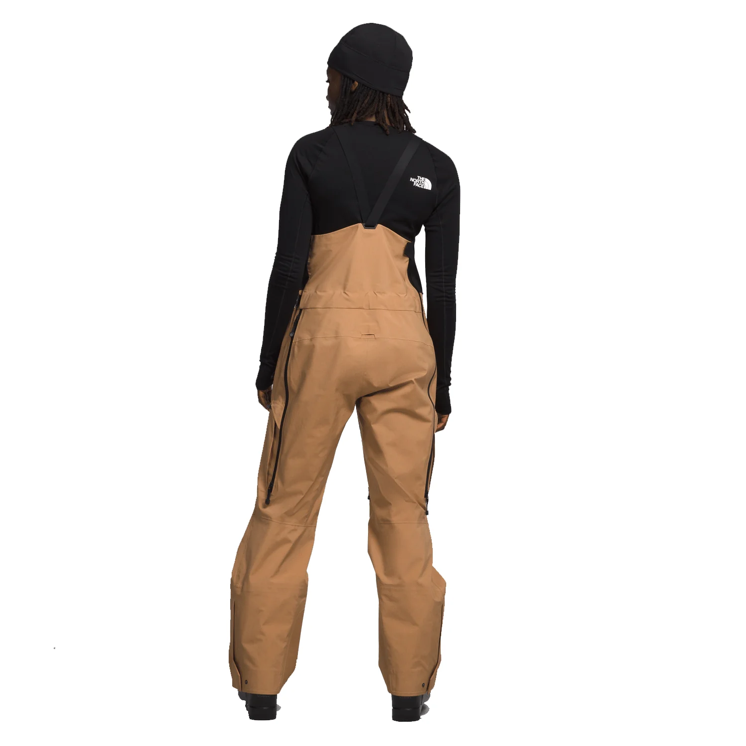 The North Face Women's Summit Series Tsirku Gore-tex Pro Bib 2024 Almond Butter - Image 2