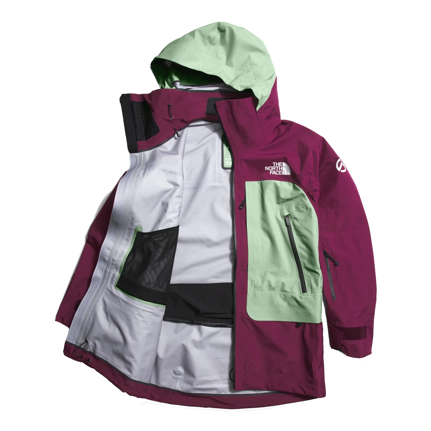 The North Face Women's Summit Series Verbier Gore-tex Jacket 2024 Boysenberry/Misty Sage - Image 3