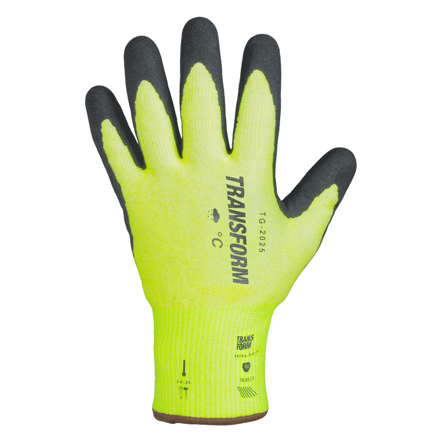Transform Workwear Glove Neon Green