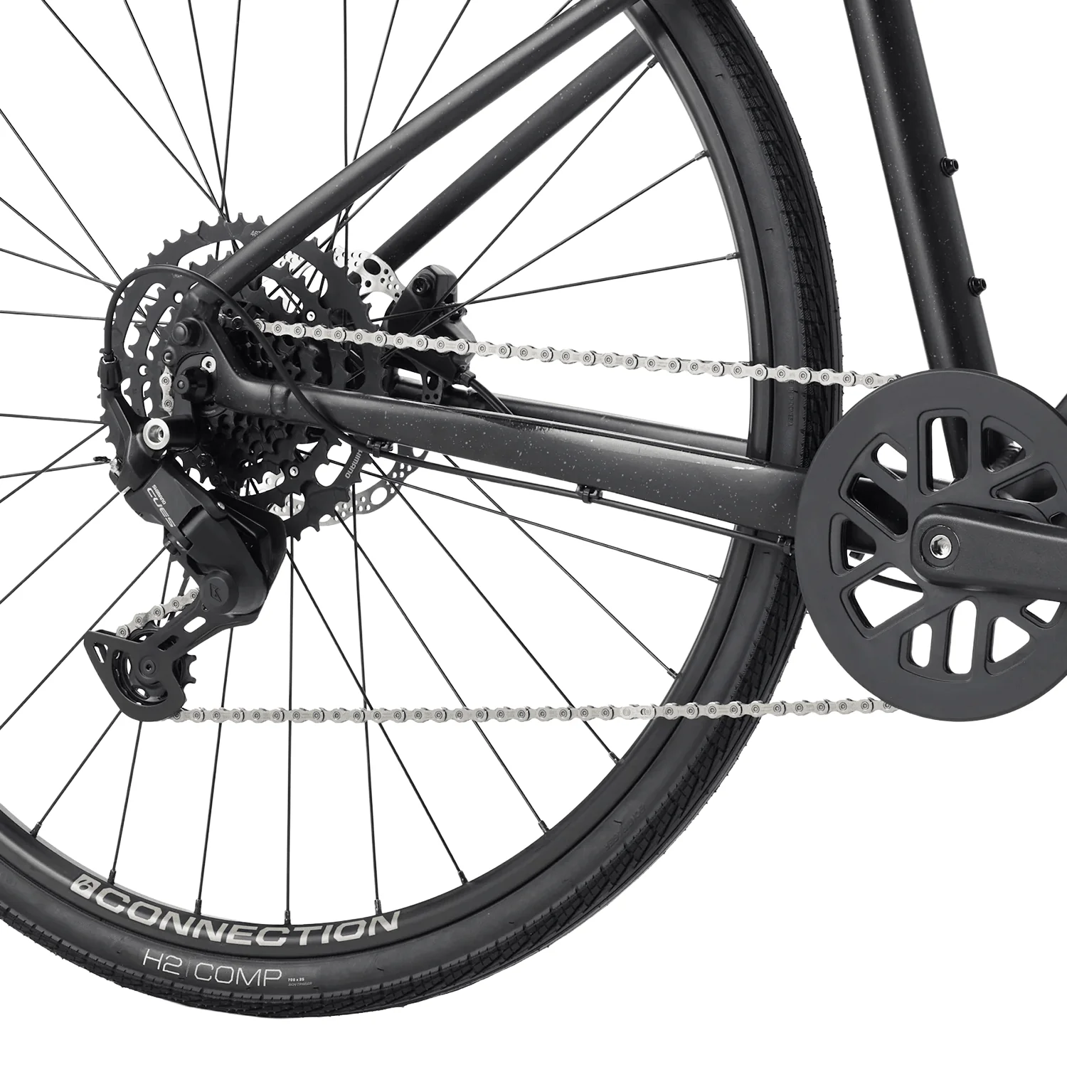 Trek FX 2 Stepover Gen 4 Bike 2026 Carbon Dark Grey - Image 4