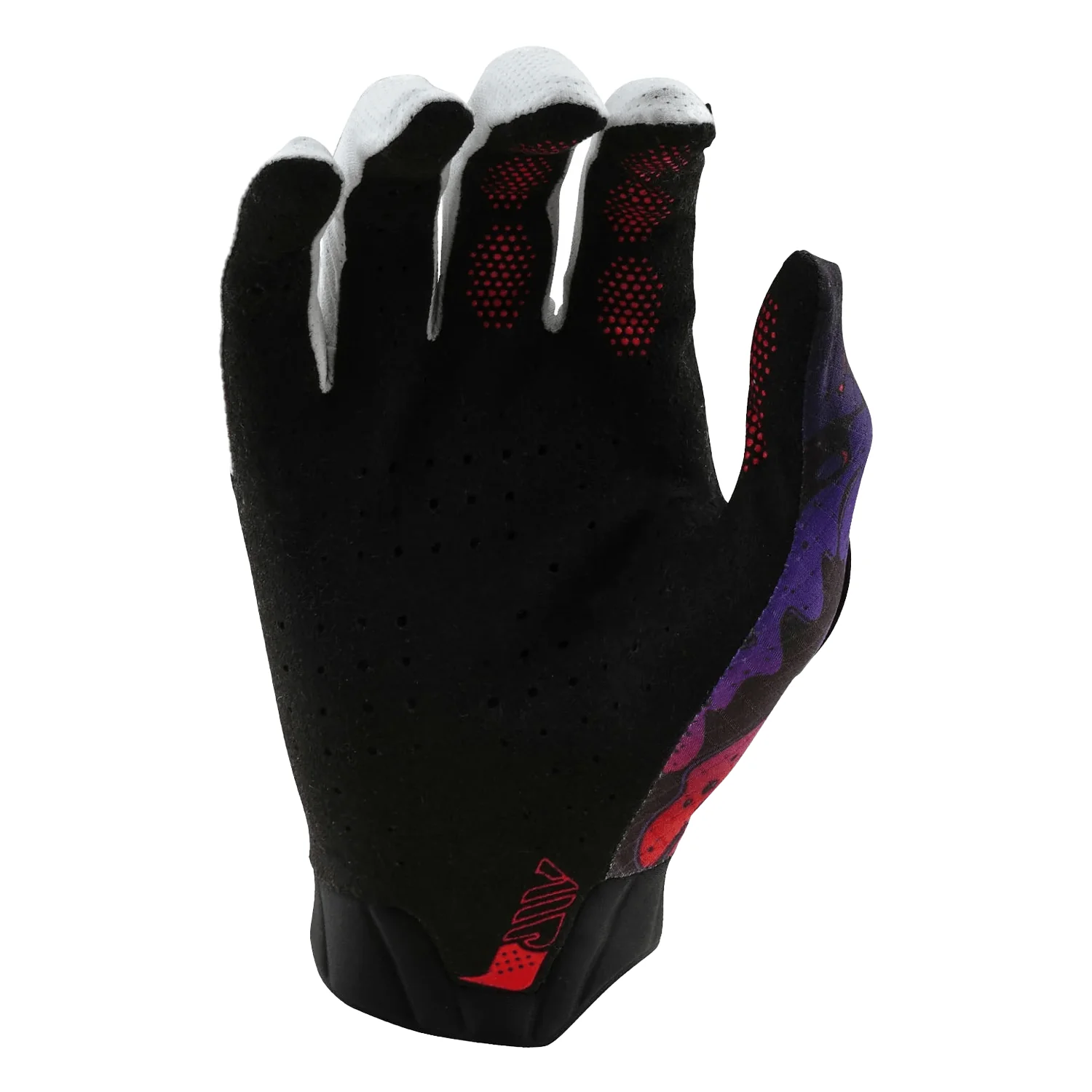 Troy Lee Designs Air Glove Drip Black/Purple - Image 2