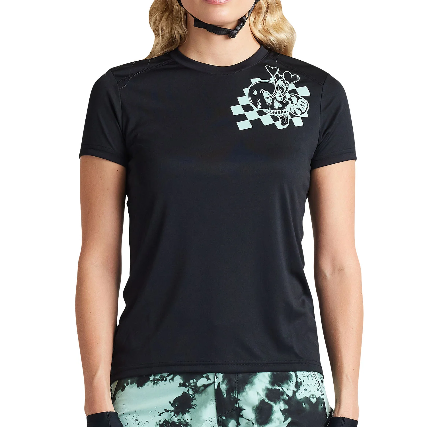 Troy Lee Women's Lilium S/S Jersey 2024 Micayla Gatto Black - Image 2