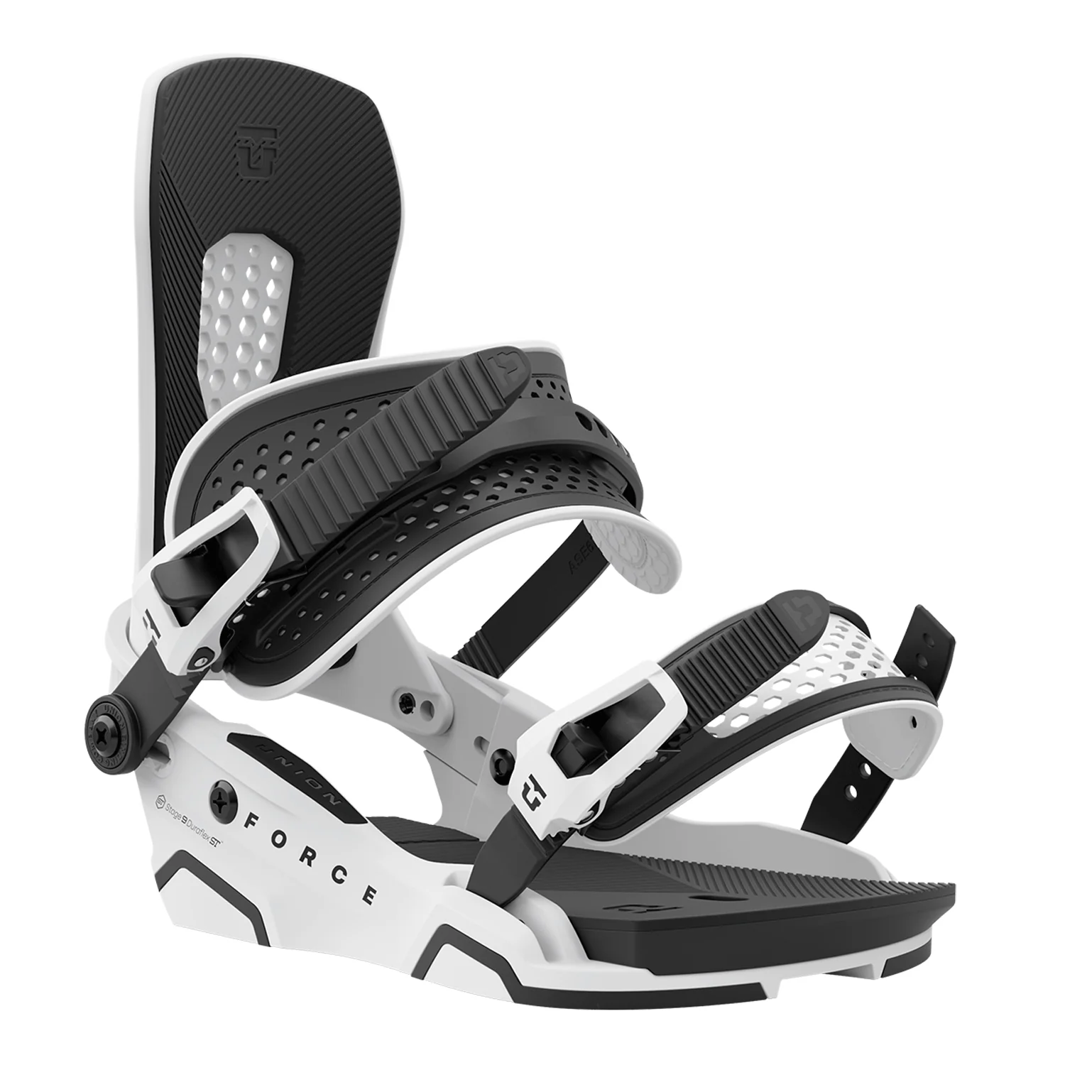 Union Men's Force Snowboard Bindings 2024 White - Image 2