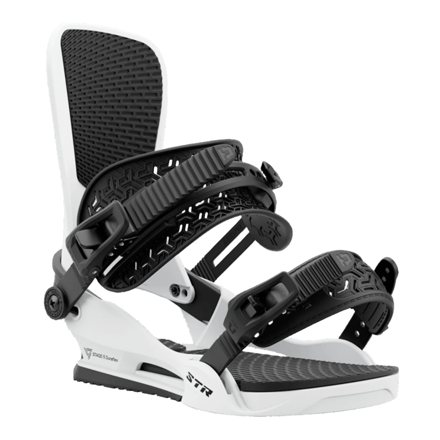 Union Men's STR Snowboard Bindings 2025 White - Image 2