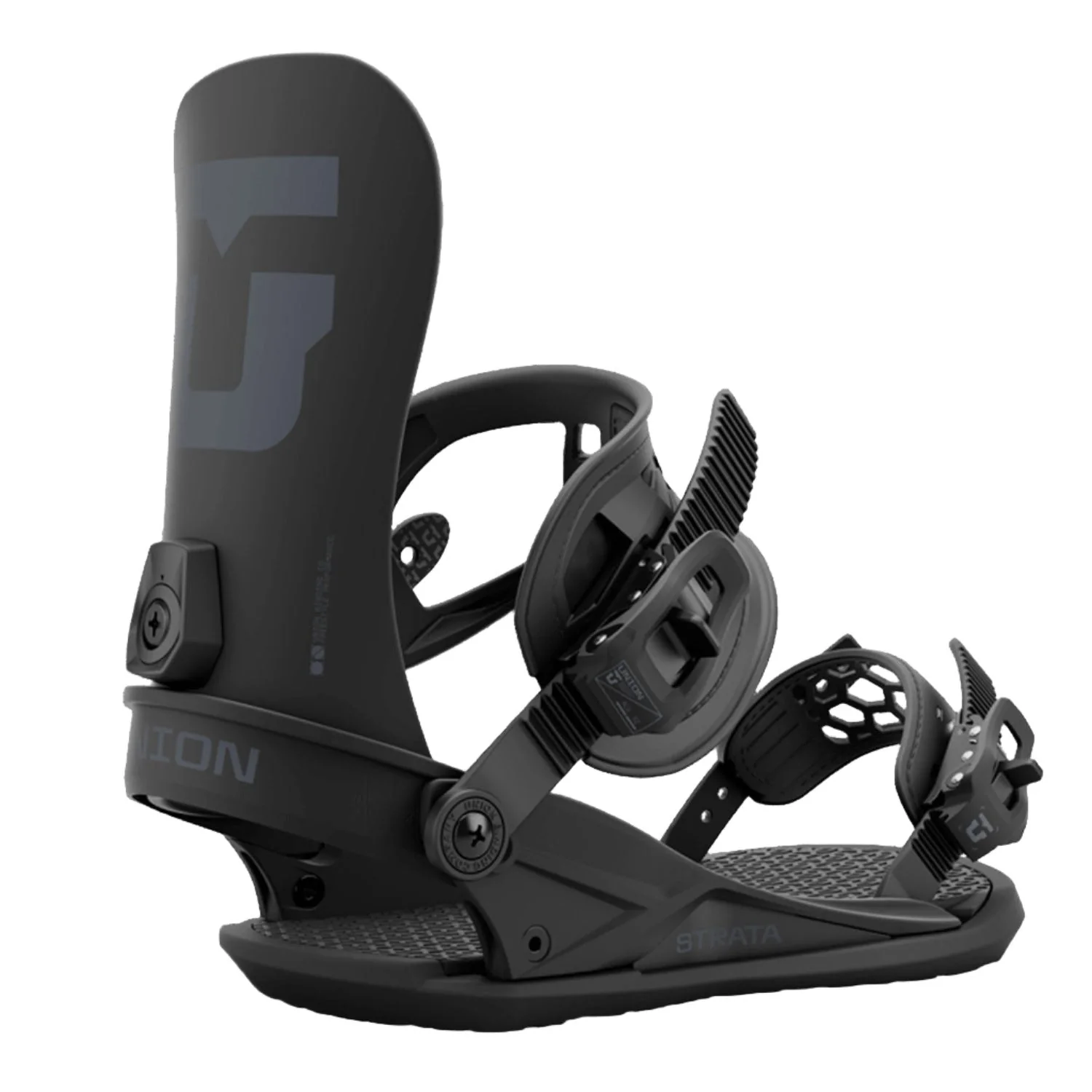 Union Men's Strata Snowboard Bindings 2025 Black