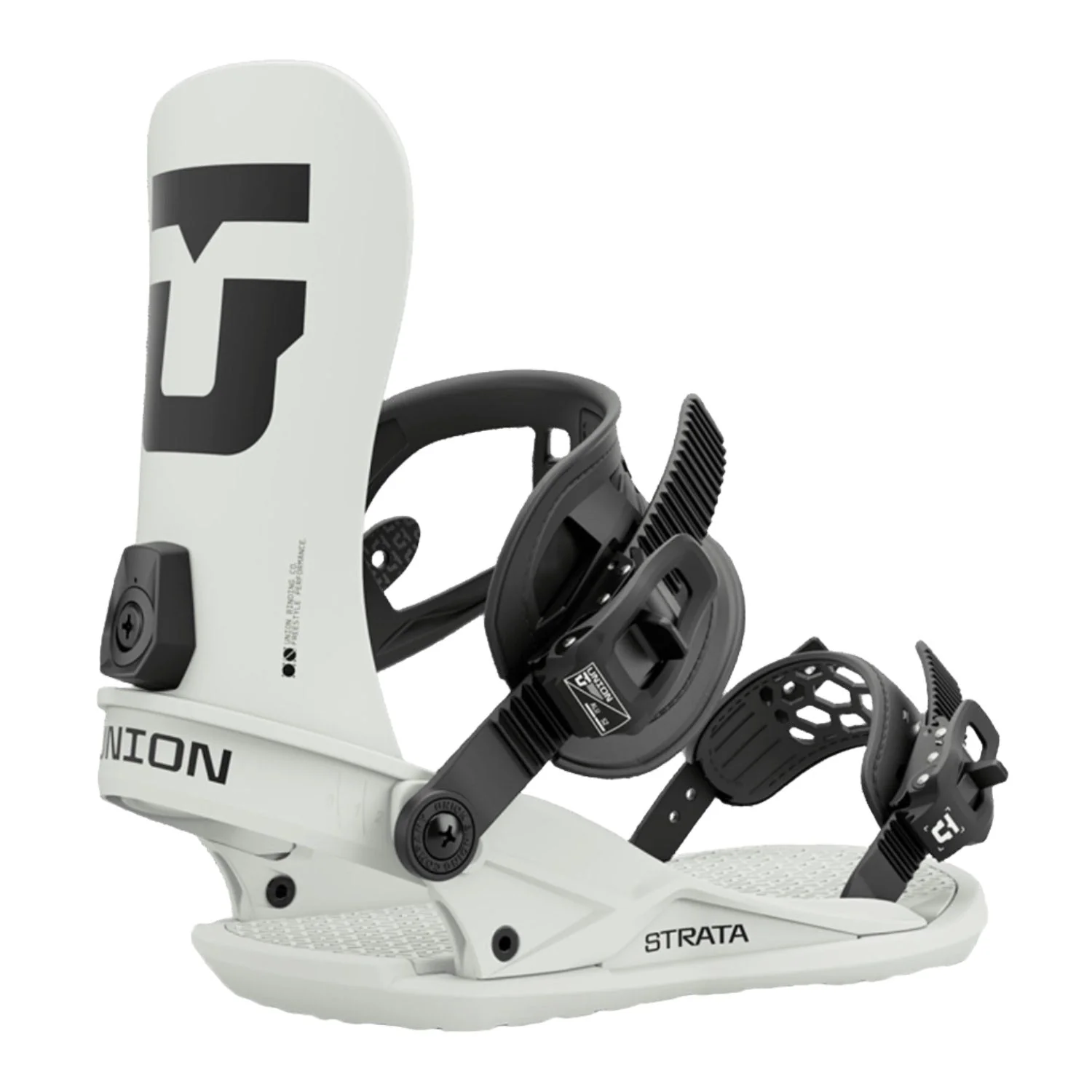 Union Men's Strata Snowboard Bindings 2025 Bone White