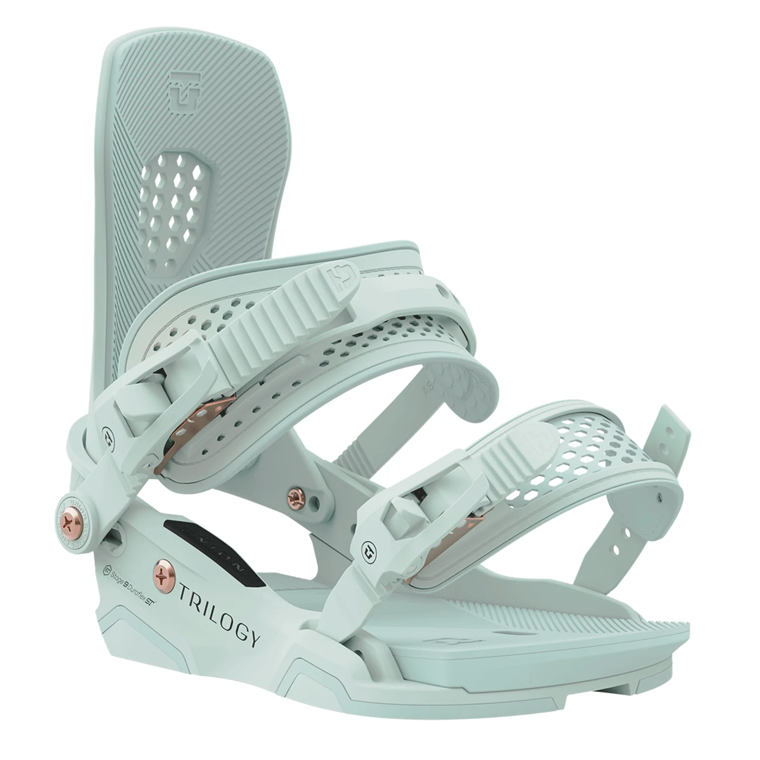 Union Women's Trilogy Snowboard Bindings 2024 Seafoam Green - Image 2