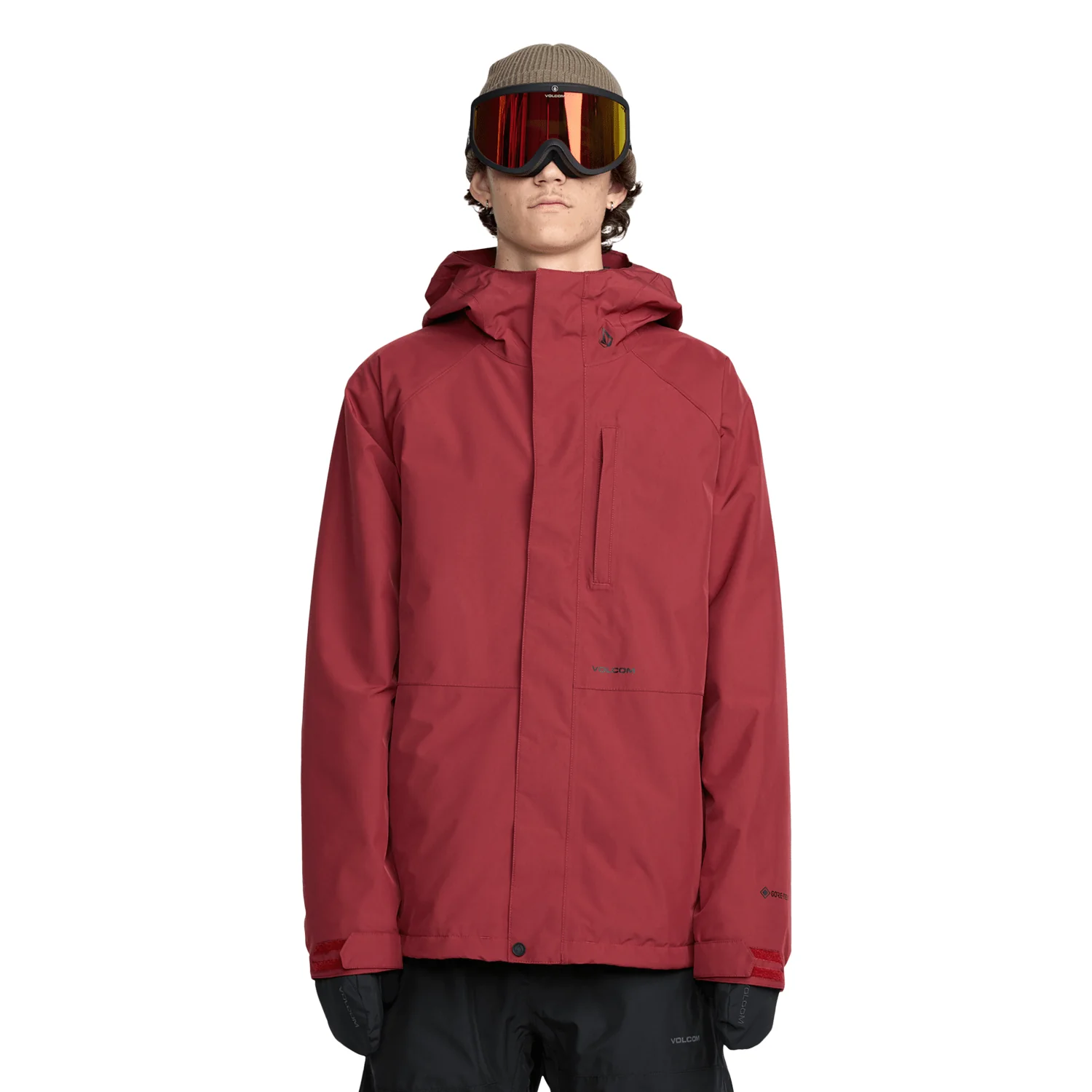 Volcom Men's Dua Gore-tex Jacket 2026 Burnt Red