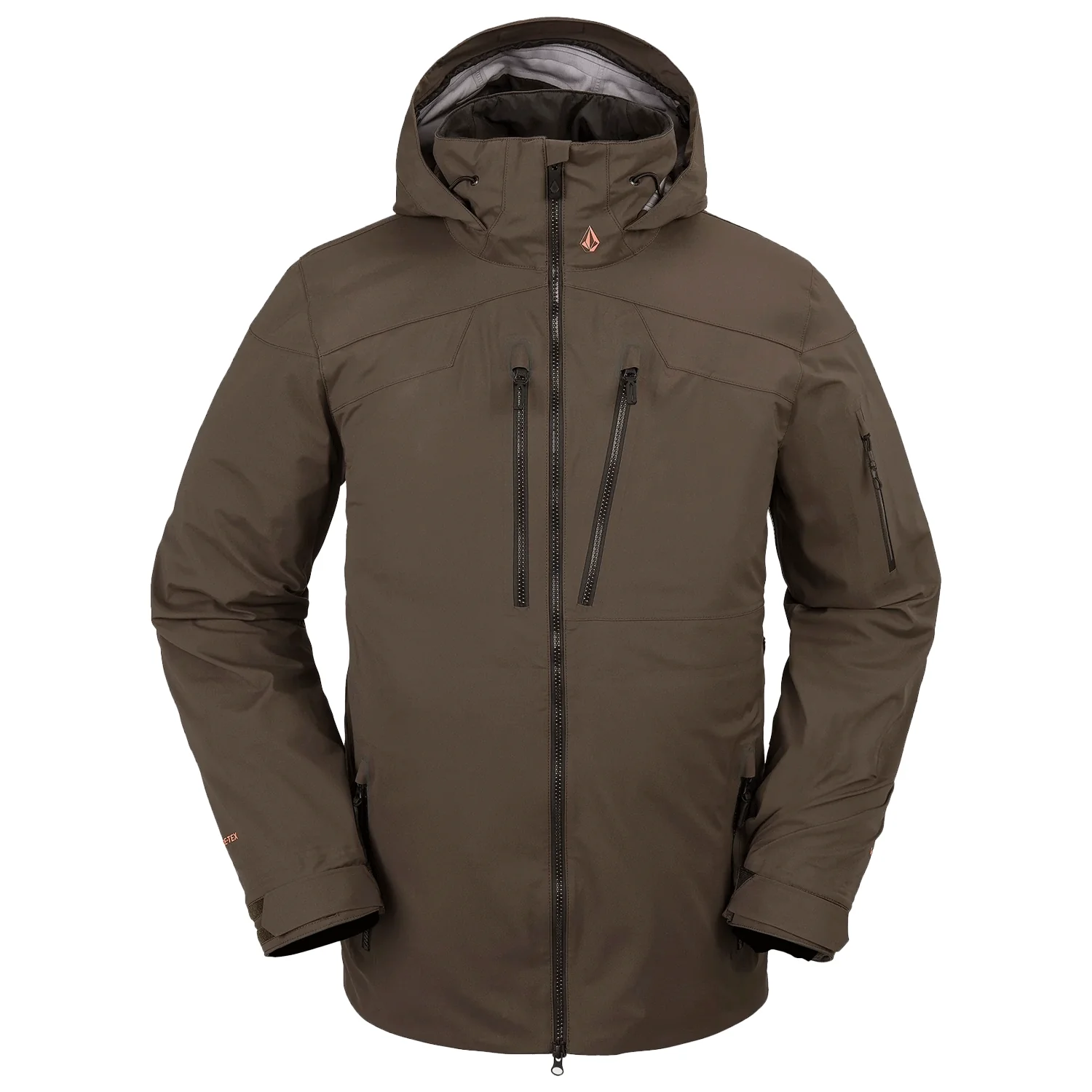 Volcom Men's Guch Stretch Gore-tex Jacket 2024 Brown