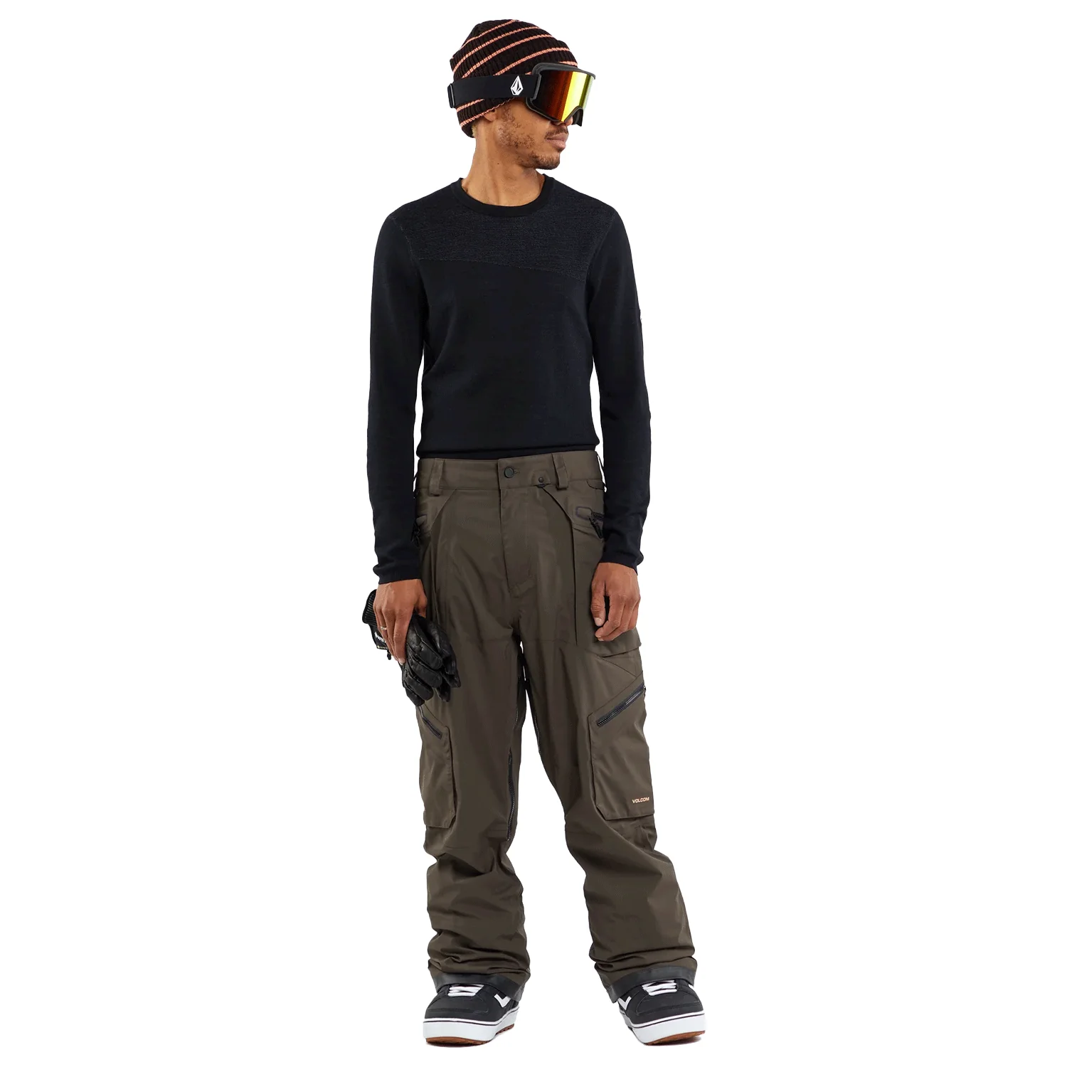 Volcom Men's Guch Stretch Gore-tex Pant 2024 Brown