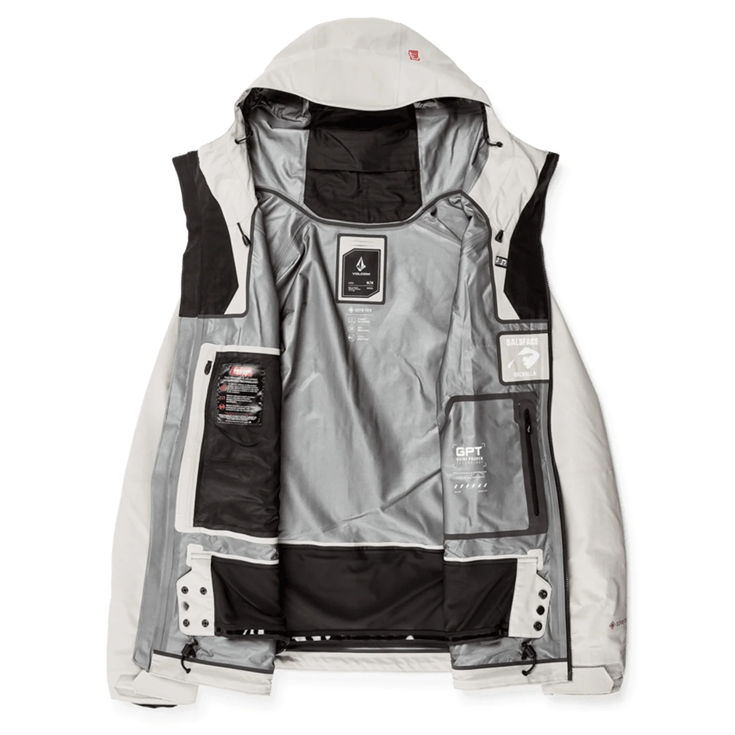 Volcom Men's Guide Gore-tex Jacket 2025 Stone - Image 3