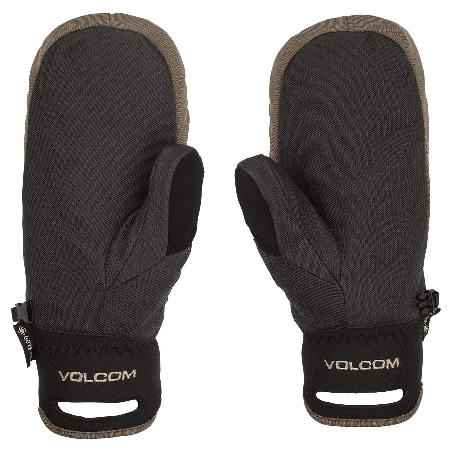 Volcom Men's Stay Dry Gore-tex Mitt Dark Teak - Image 2