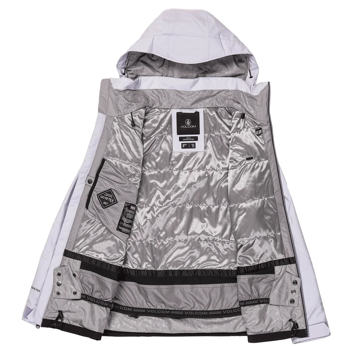 Volcom Women's 3D Stretch Gore-tex Jacket 2024 Lilac Ash - Image 3