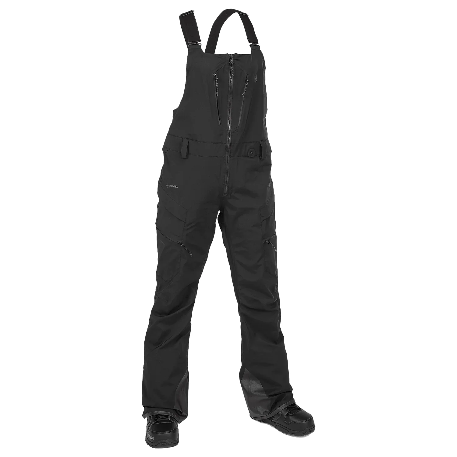 Volcom Women's VS 3L Stretch Gore-tex Overall Bib Pant 2024 Black