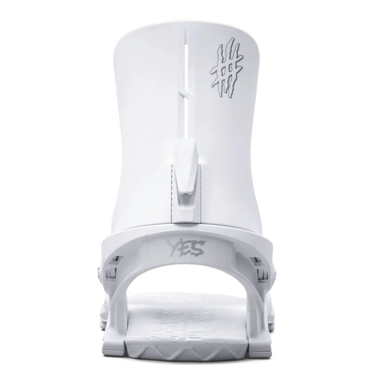 Yes Women's Vetta Snowboard Bindings 2025 White - Image 2